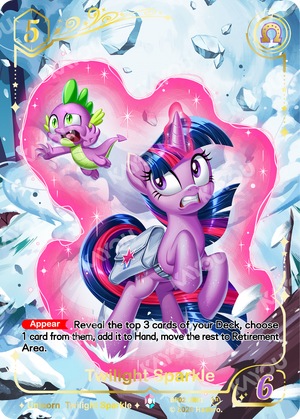 My Little Pony Trading Card Game Discord!!! Series 2-B Display of 20 Packs