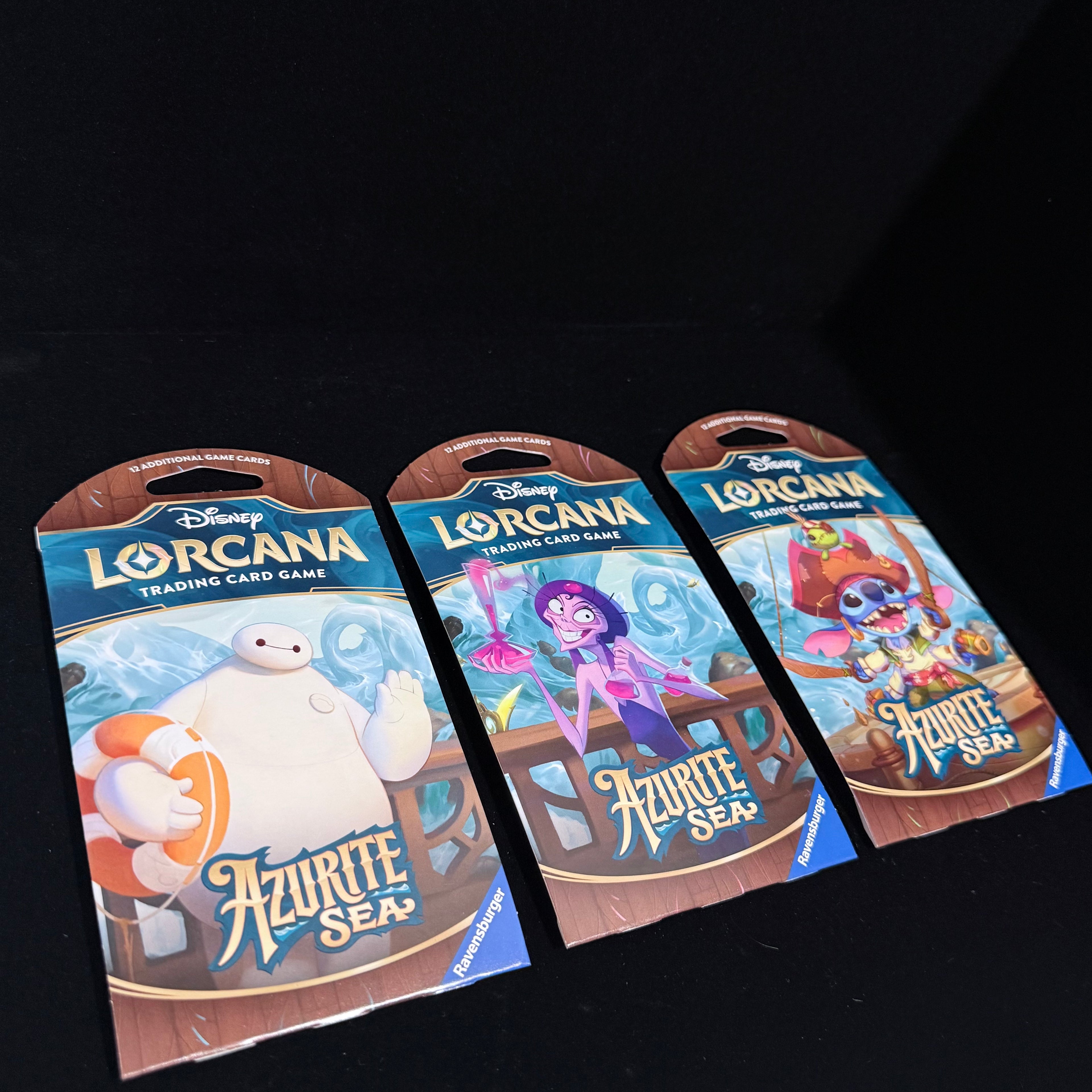 Disney Lorcana Set 6 Azurite Seas Sleeved Booster Pack