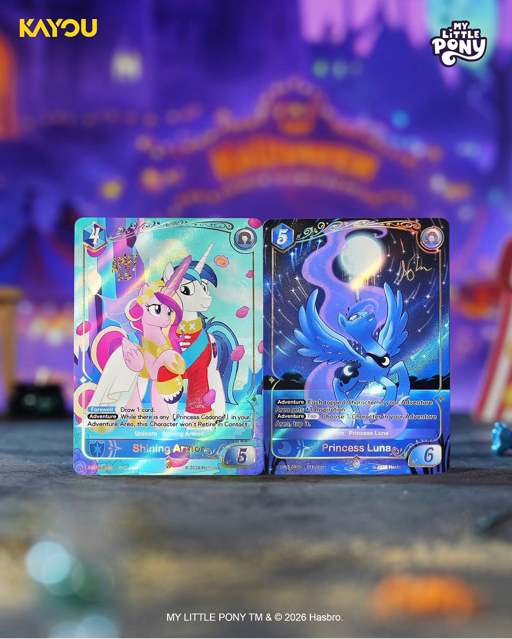 My Little Pony Trading Card Game Nightmare Night Collector Box of 5 Packs