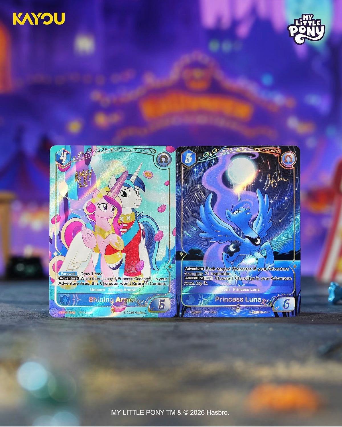 My Little Pony Trading Card Game Nightmare Night Collector Box of 5 Packs
