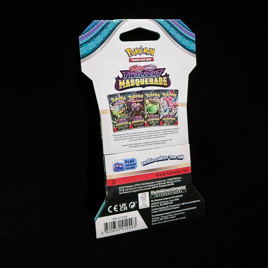 Pokémon Twilight Masquerade Sleeved Booster Pack | SV06 Sealed TCG