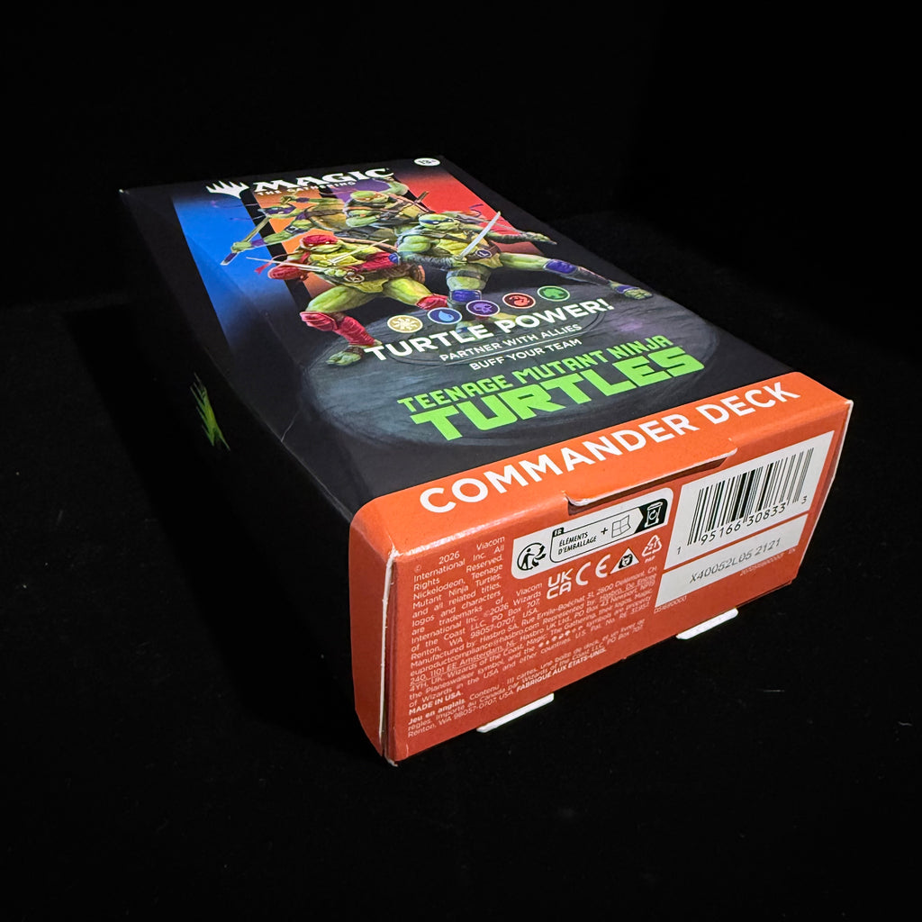 Magic: The Gathering Teenage Mutant Ninja Turtles Commander Deck | 100 Cards | Sealed MTG