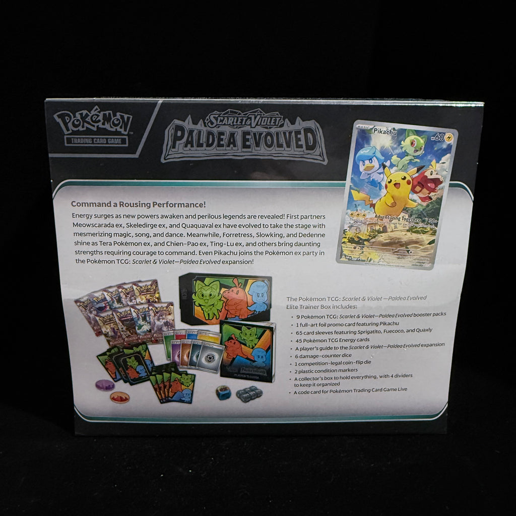 Pokémon Paldea Evolved Elite Trainer Box (ETB) | SV02 Sealed TCG
