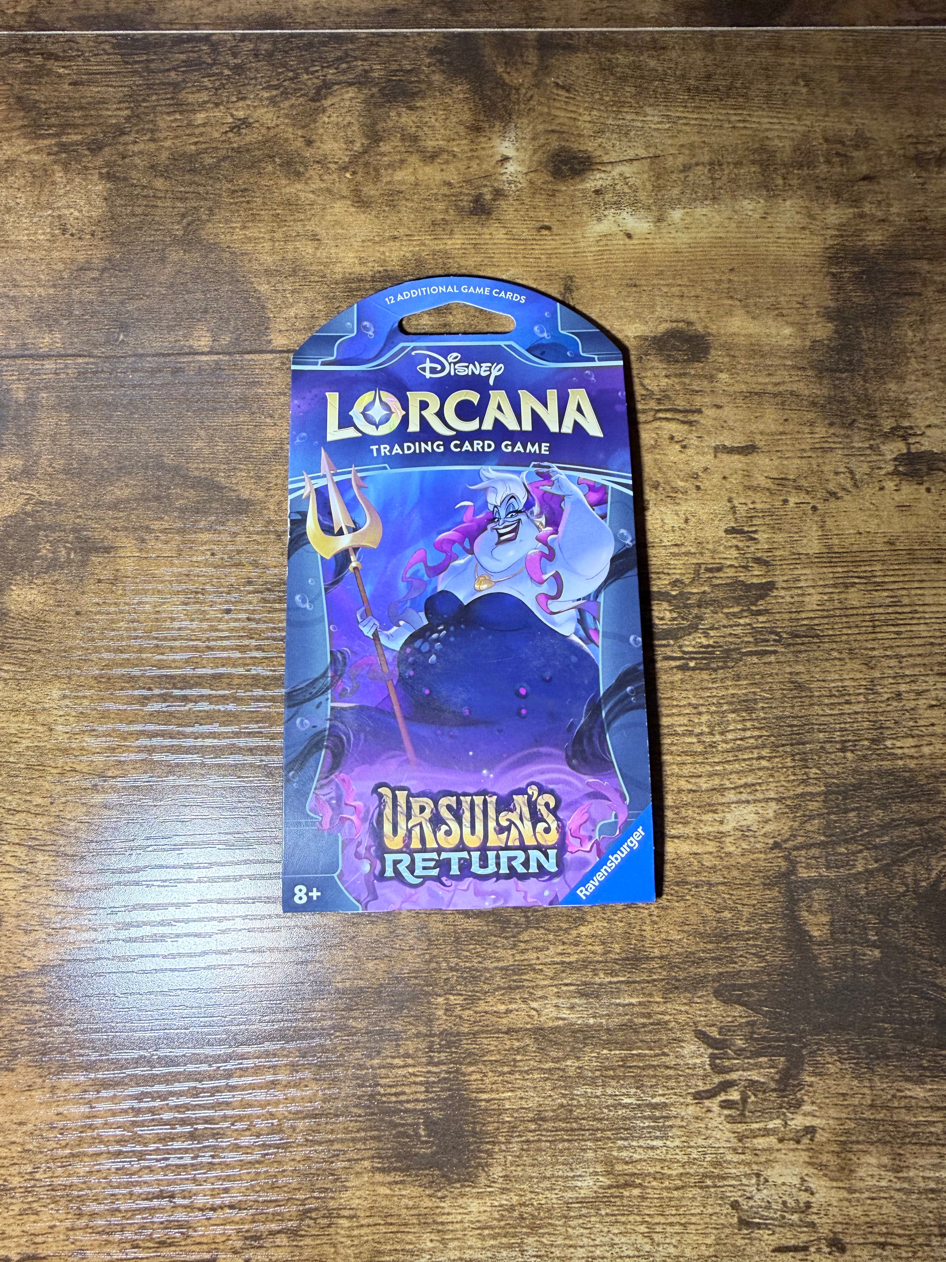 Disney Lorcana: Ursula's Return Sleeved Booster Pack - Ursula's Return