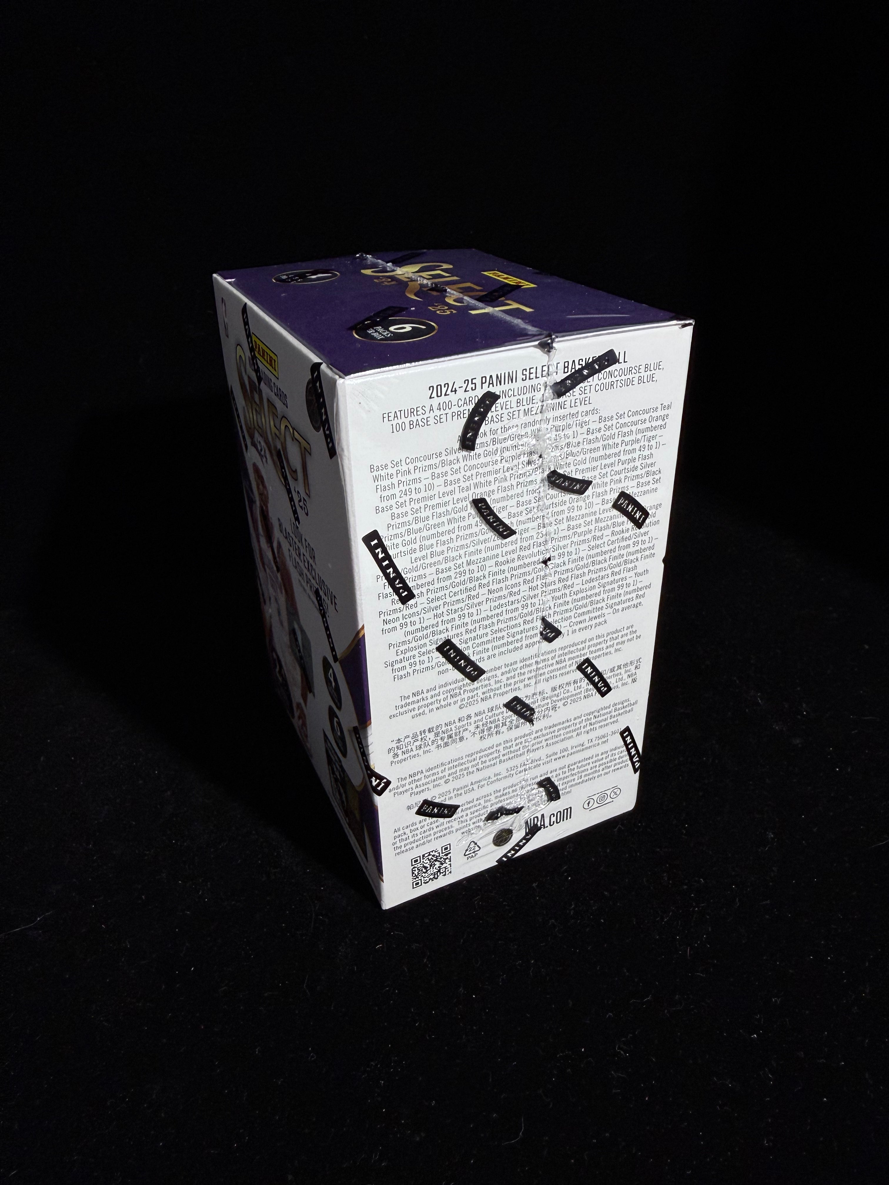 2024-25 Panini Select NBA Basketball Blaster Box Factory Sealed