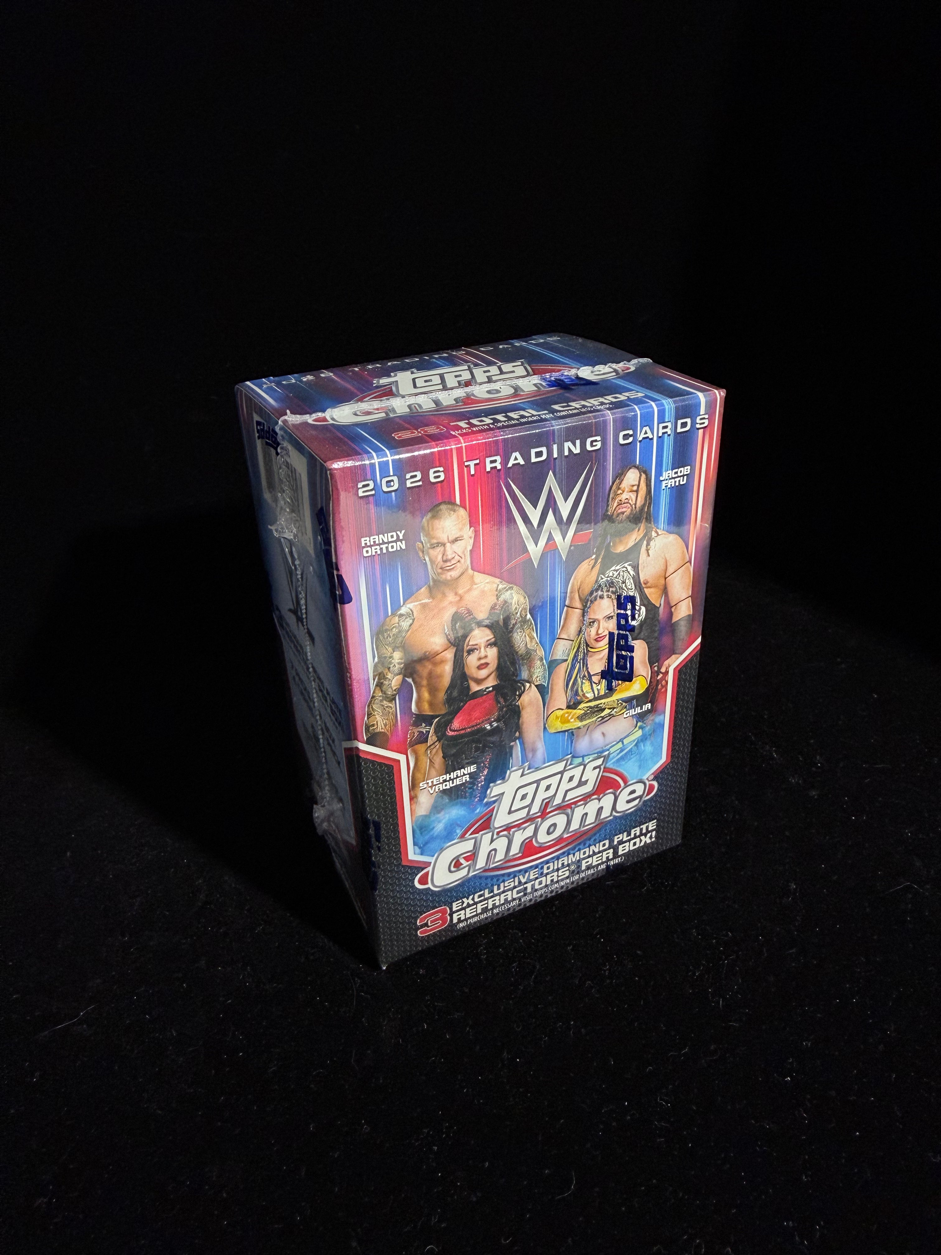 26 Topps WWE Chrome Blaster