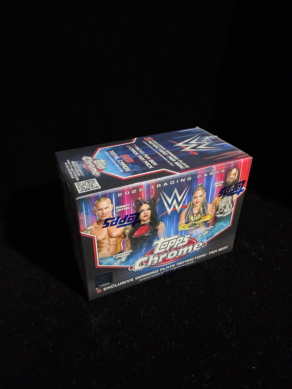 26 Topps WWE Chrome Blaster