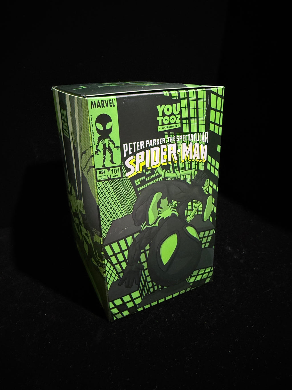 Marvel Comics Collection Spectacular Spider-Man #101 Glow in the Dark Vinyl Figure #36