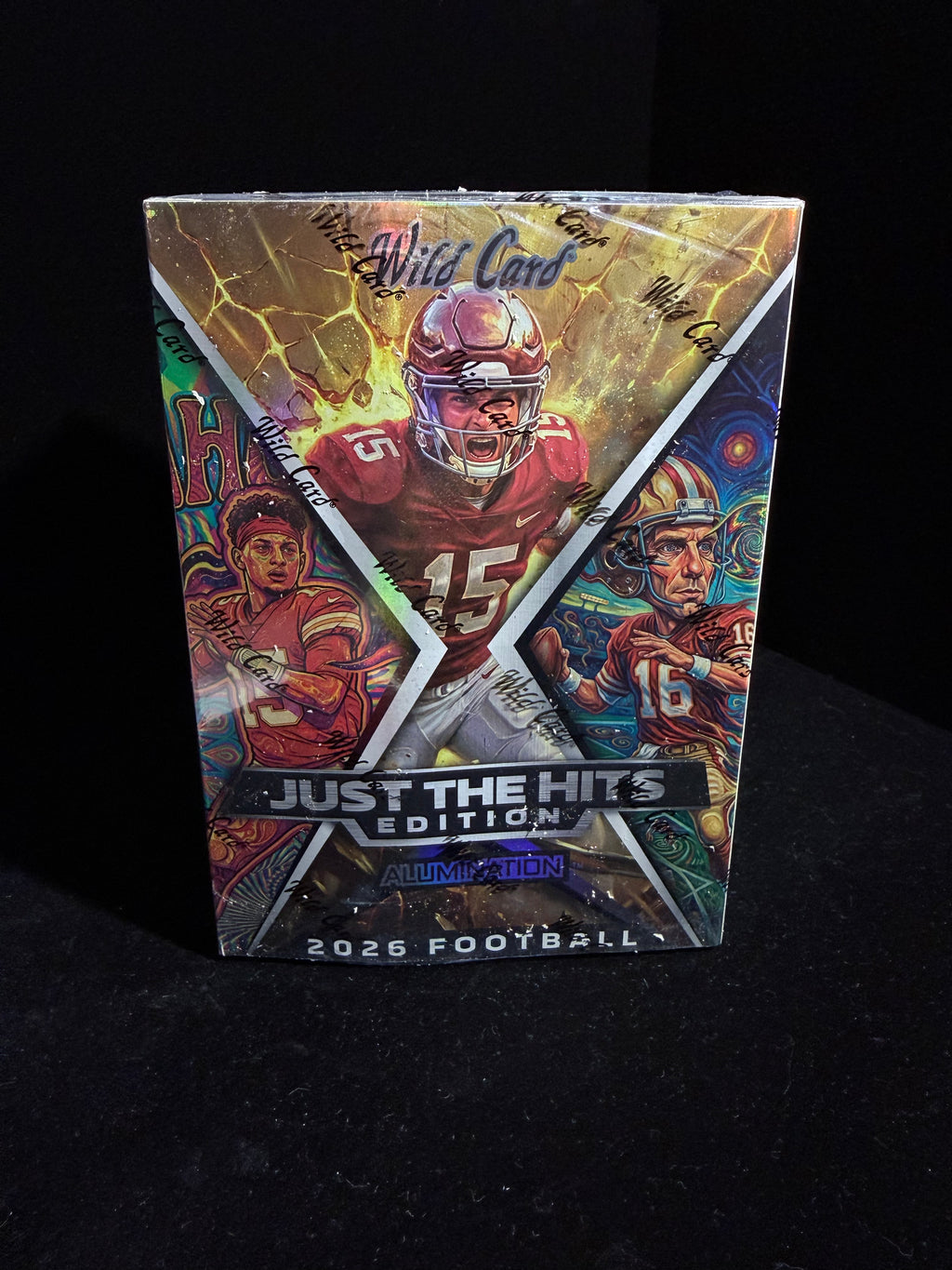 2026 WILD CARD JUST THE HITS "ALUMINATION" FOOTBALL