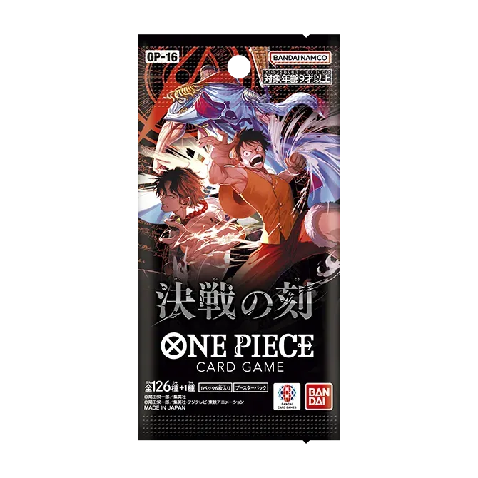 Bandai One Piece Card Game OP-16: The Time of Battle Booster Box (Japanese) – Pre Order Ships June 4