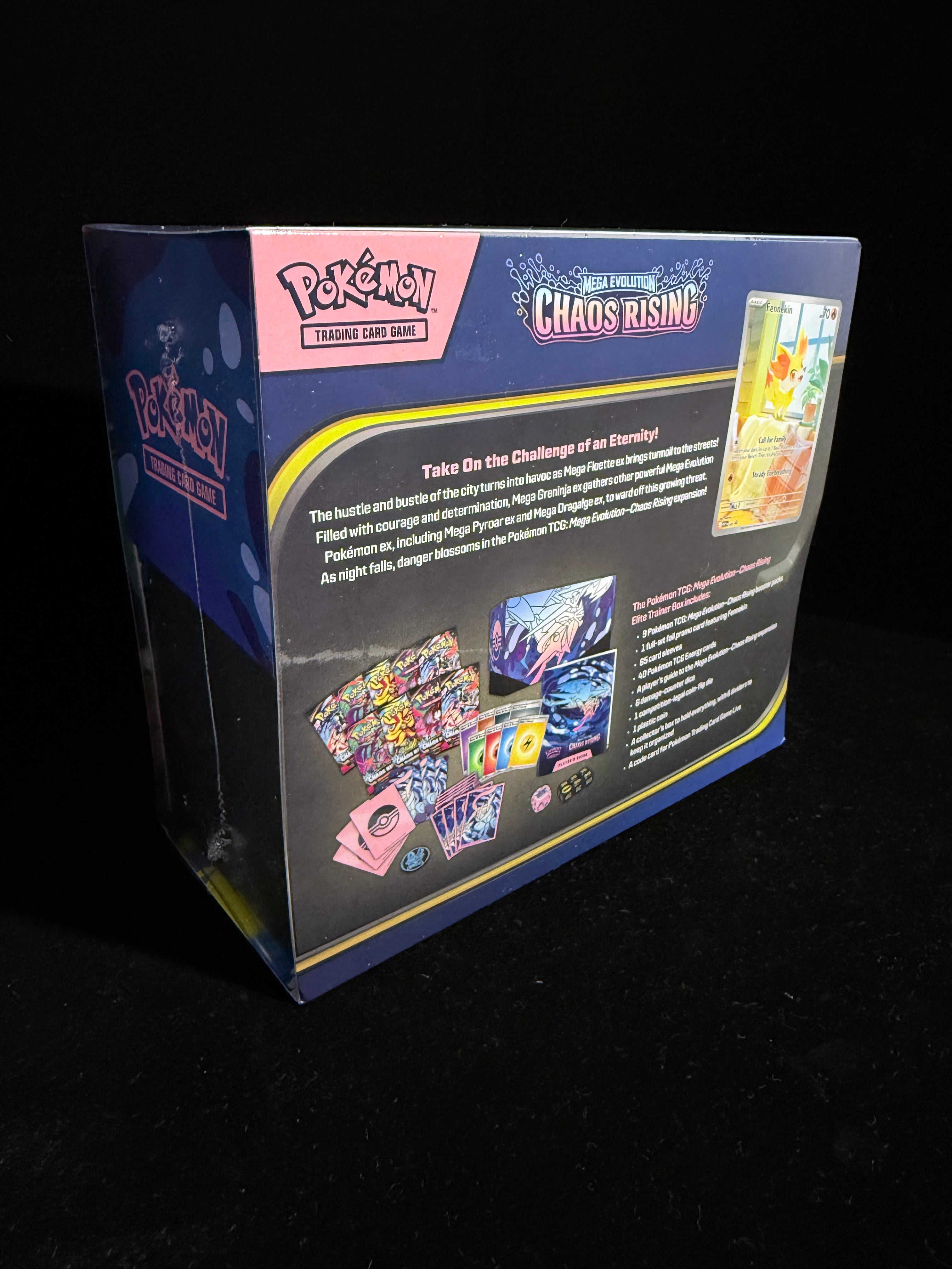 Pokémon TCG: Mega Evolution Chaos Rising Elite Trainer Box (ETB) – Sealed