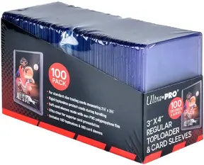 Ultra Pro Toploaders 3" x 4" (100) ct