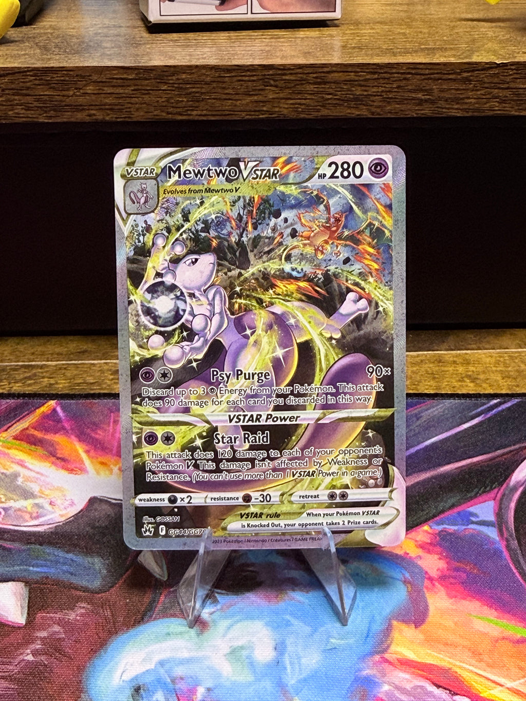 Mewtwo VSTAR GG44/GG70 – Crown Zenith Galarian Gallery – Near Mint
