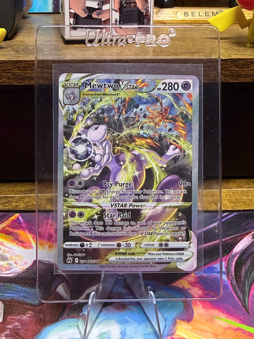 Mewtwo VSTAR GG44/GG70 – Crown Zenith Galarian Gallery – Near Mint