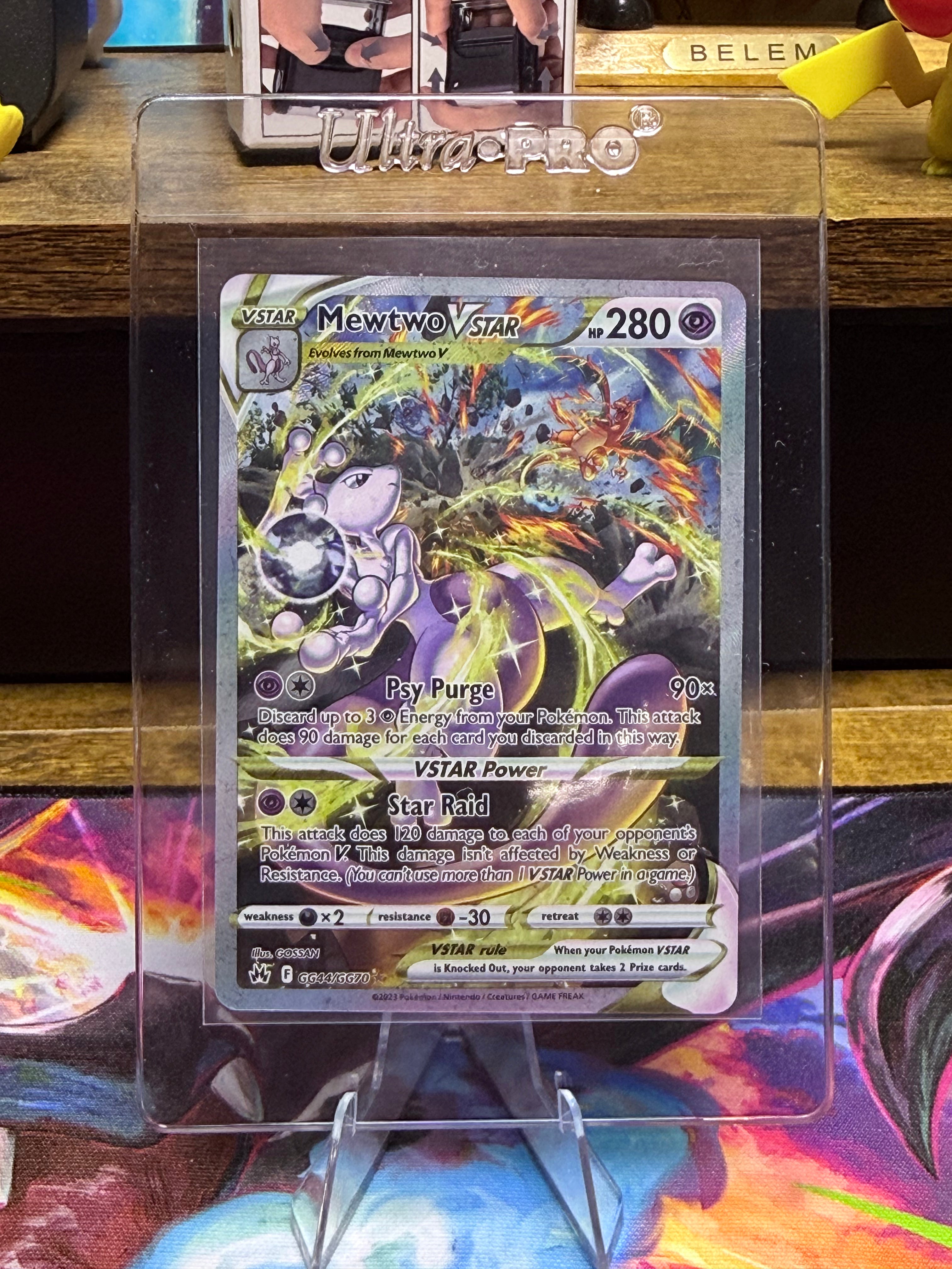 Mewtwo VSTAR GG44/GG70 – Crown Zenith Galarian Gallery – Near Mint