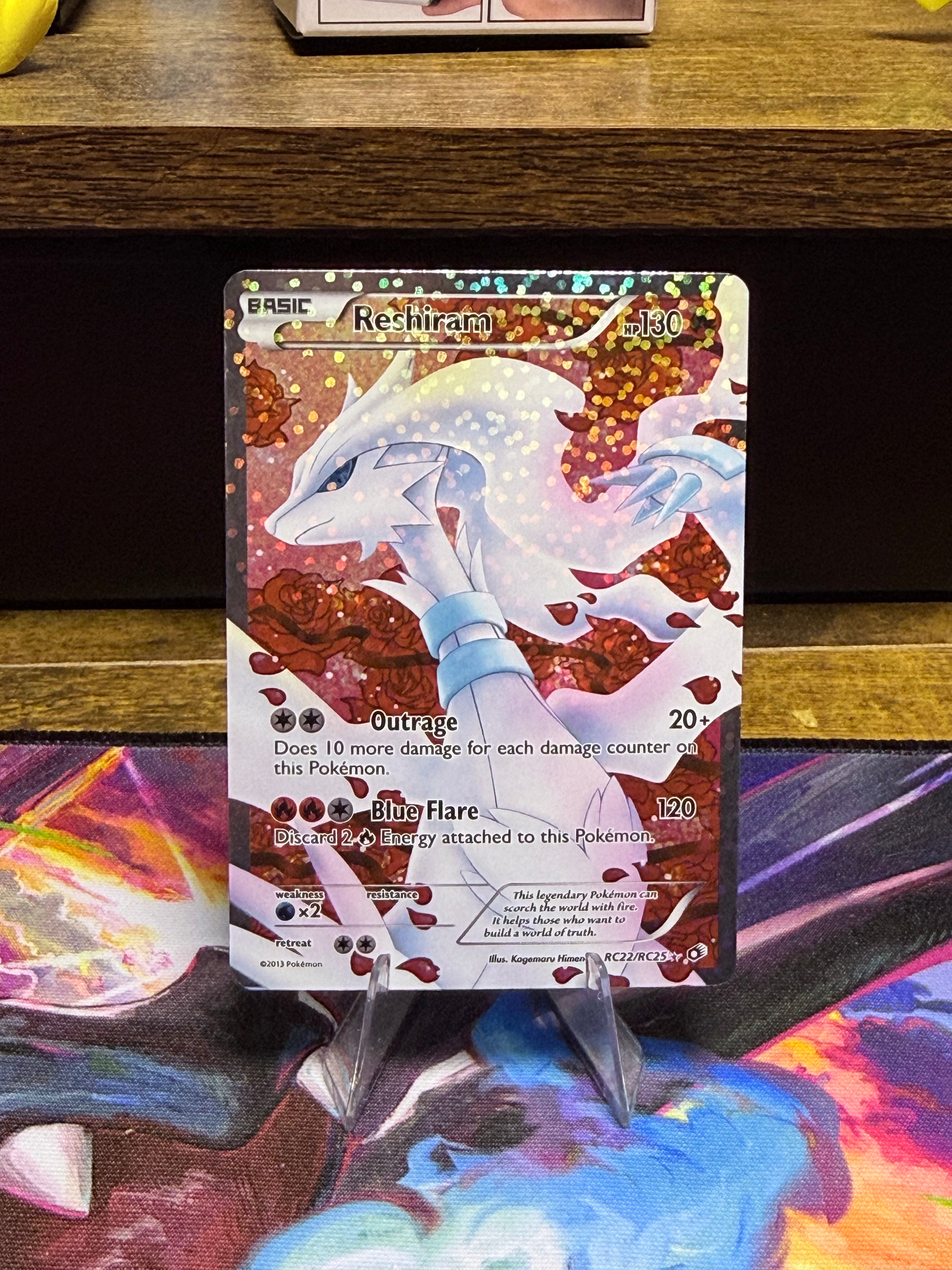 Pokémon Reshiram RC22/RC25 Radiant Collection Holo Legendary Treasures Near Mint