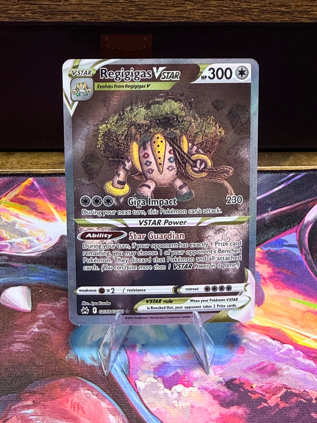 Regigigas VSTAR GG55/GG70 Galarian Gallery | Crown Zenith | Near Mint Pokémon Card