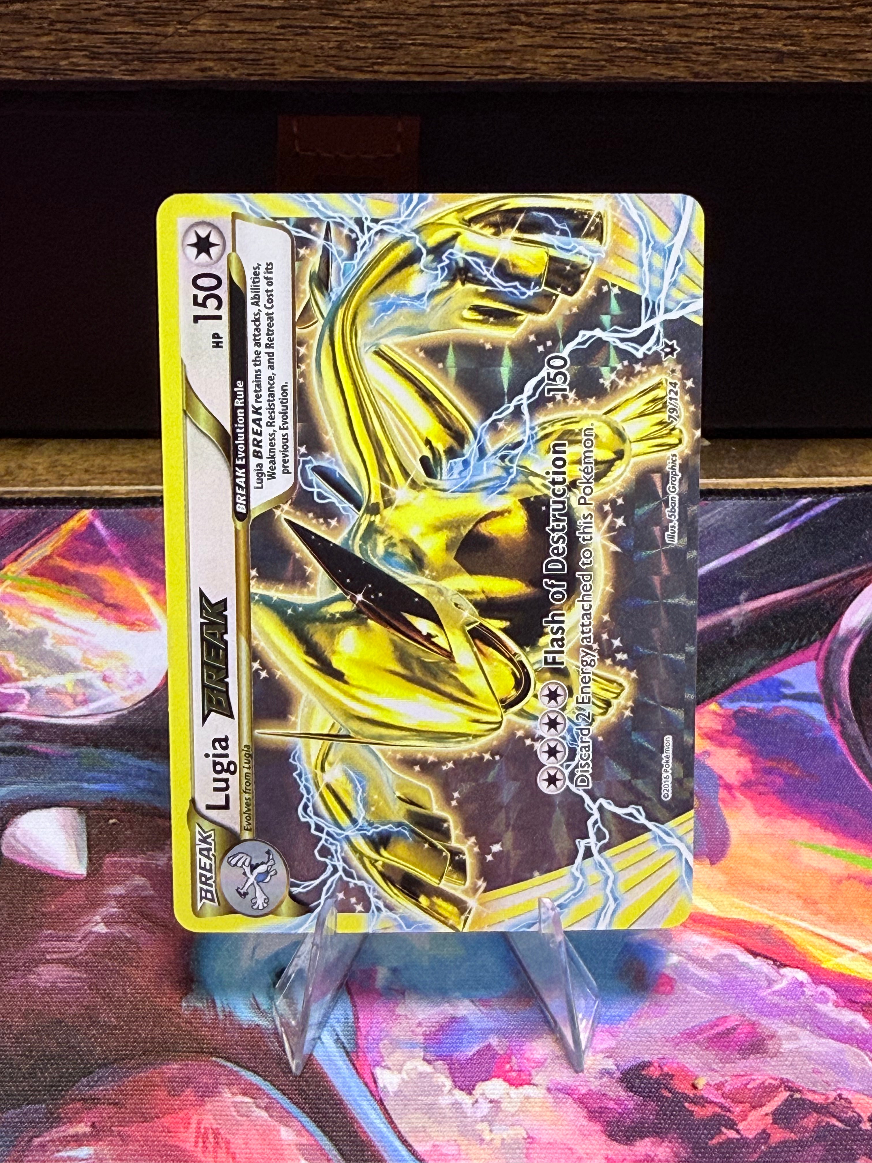Lugia BREAK 79/124 | Fates Collide | Ultra Rare BREAK Pokémon Card | Near Mint