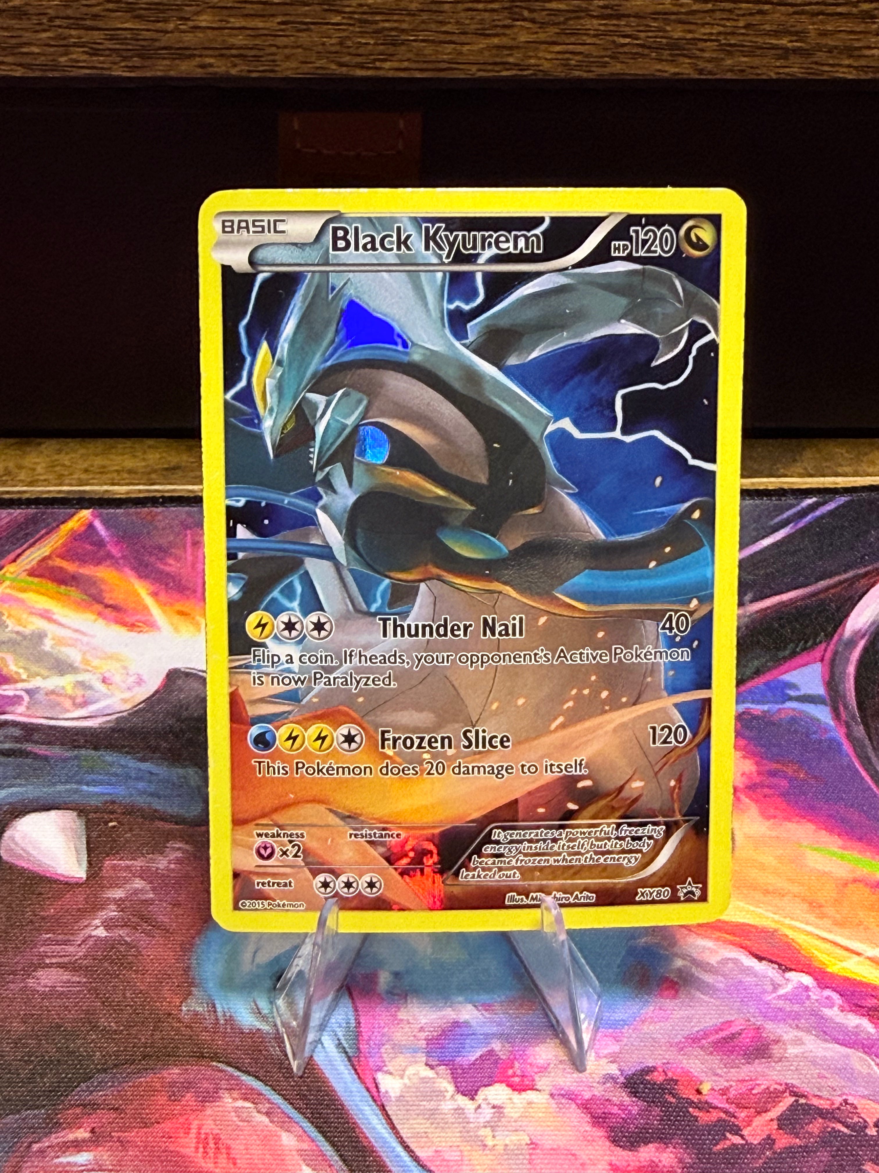 Black Kyurem XY80 Black Star Promo | Holo Pokémon Card | Near Mint