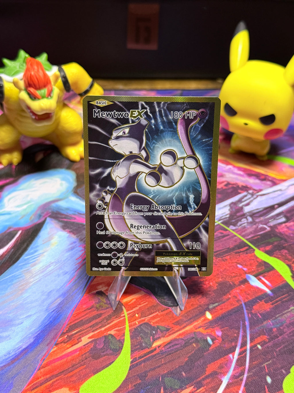 Mewtwo EX 103/108 Full Art Ultra Rare Pokémon XY Evolutions Card | Near Mint