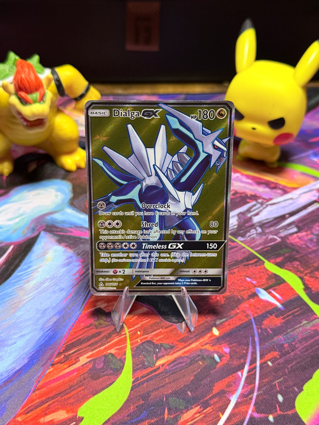 Dialga GX 146/156 Ultra Rare Pokémon Sun & Moon Ultra Prism Card | Near Mint