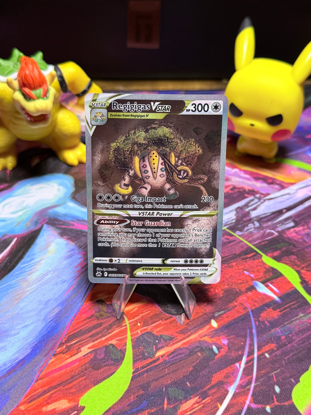 Regigigas VSTAR GG55/GG70 | Crown Zenith Galarian Gallery Full Art Pokémon Card | Near Mint