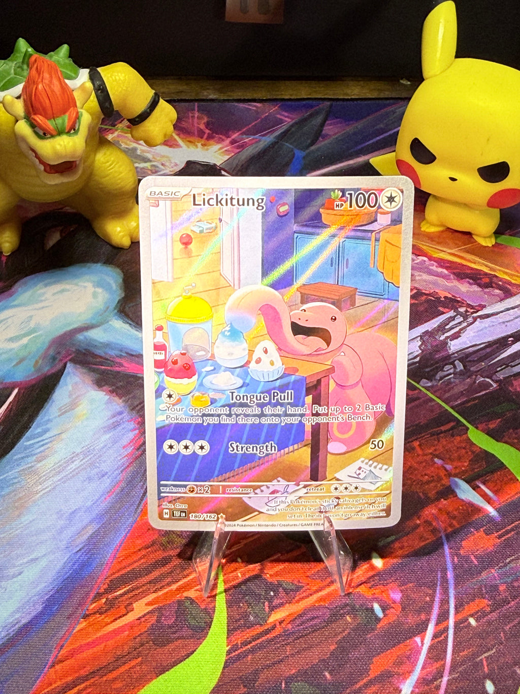 Lickitung 180/162 | Illustration Rare Pokémon Card | Temporal Forces | Near Mint