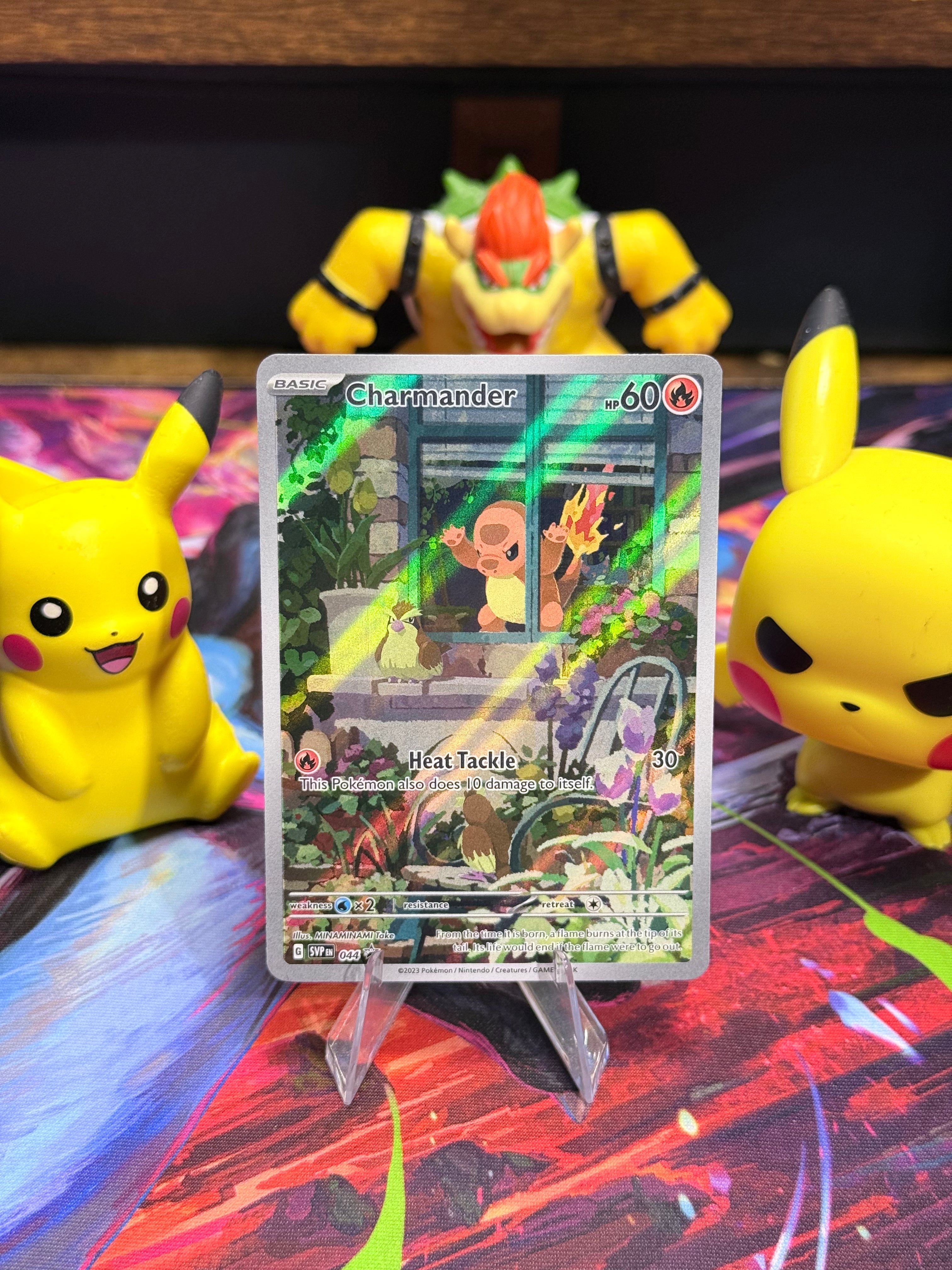 Charmander SVP044 | Scarlet & Violet Black Star Promo Holo Pokémon Card | Near Mint