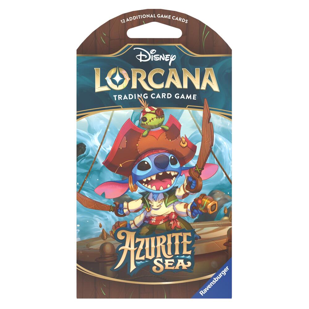 Disney Lorcana Set 6 Azurite Seas Sleeved Booster Pack