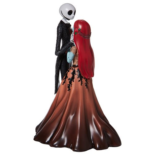 Disney Showcase Jack & Sally Couture de Force Statue – Nightmare Before Christmas 9.5"