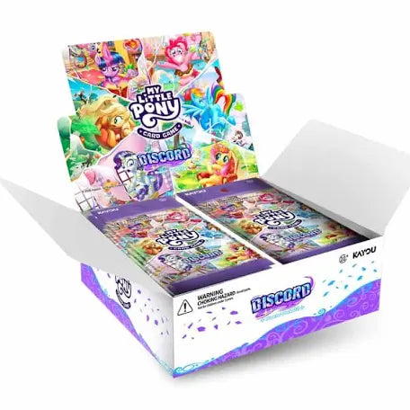 My Little Pony Trading Card Game Discord!!! Series 2-B Display of 20 Packs