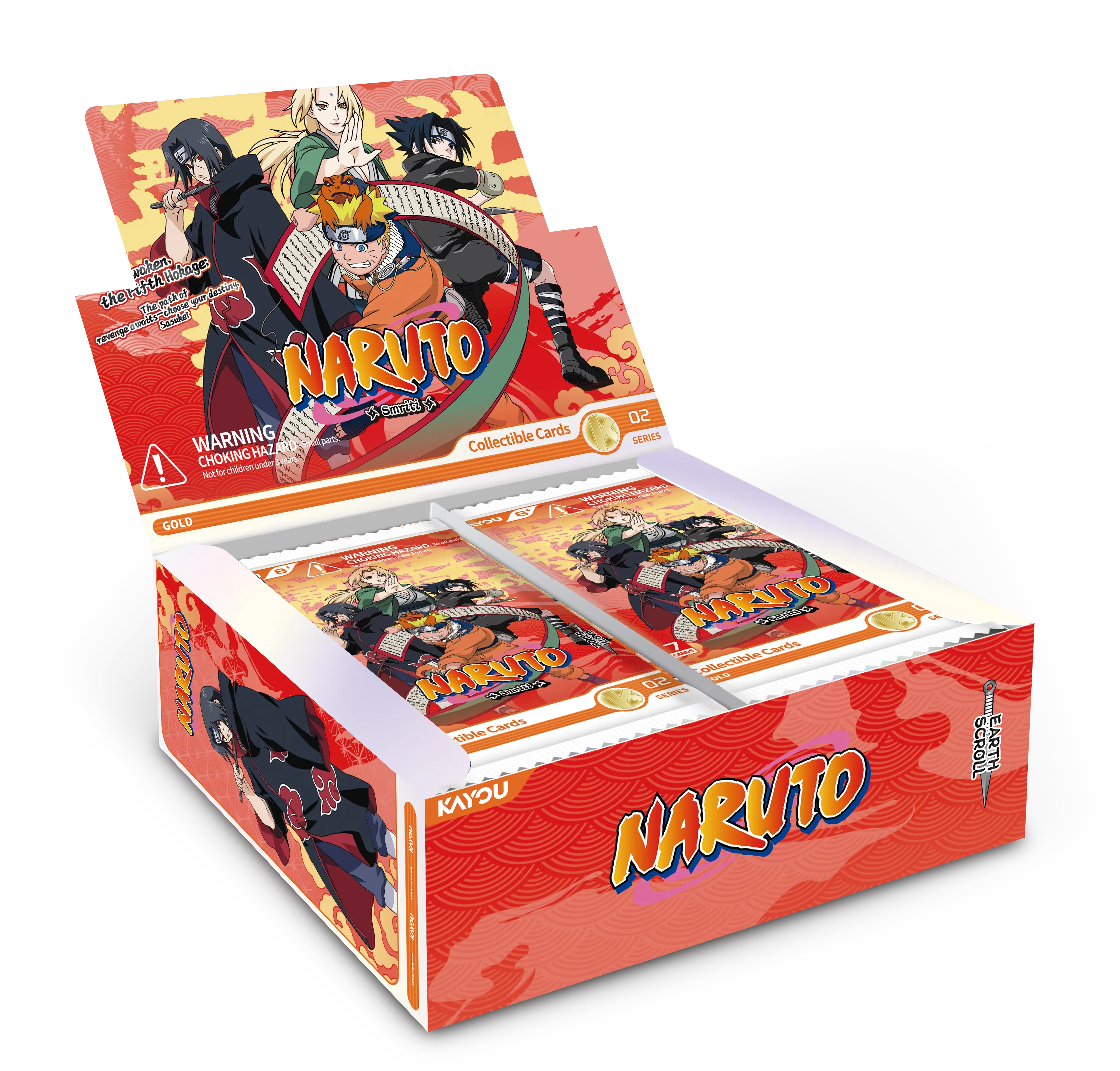Naruto Smriti Earth Scroll 002 Collectible Card Display