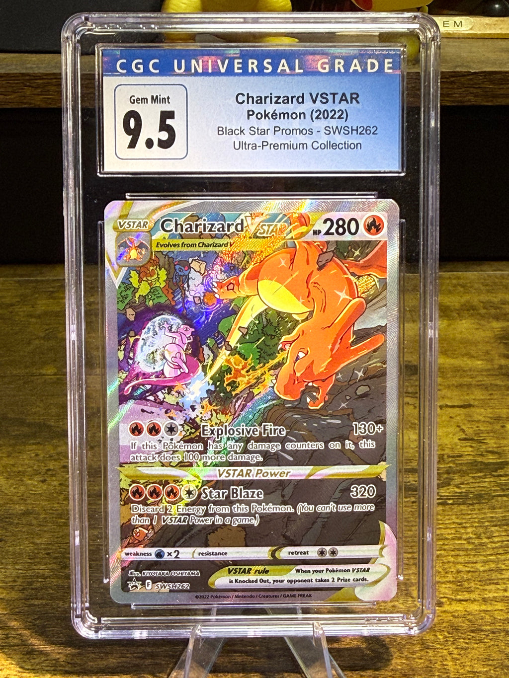 CGC 9.5 - Charizard VSTAR SWSH262 SWSH: Sword & Shield Promo Cards Holo