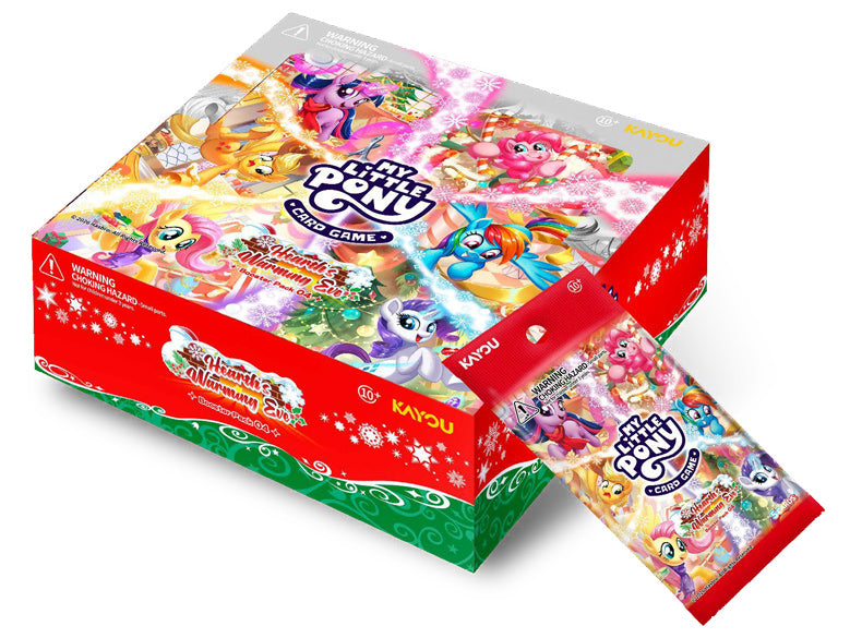 My Little Pony Trading Card Game Hearth's Warming Eve Display 20 packs.