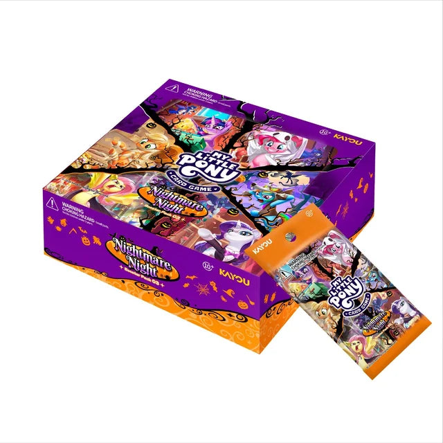 My Little Pony Trading Card Game Nightmare Night Display of 20 packs