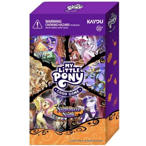 My Little Pony Trading Card Game Nightmare Night Collector Box of 5 Packs
