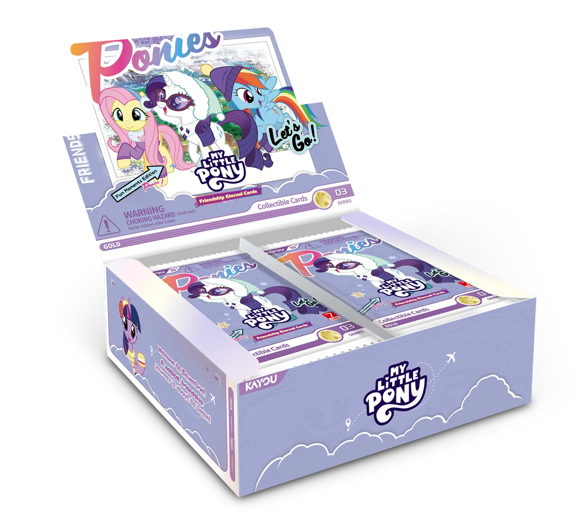 My Little Pony Friendship Eternal Fun Moments Edition 003A-NA Card Display of 20 Packs