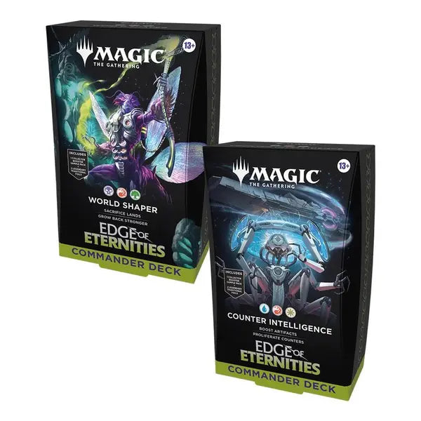 Magic The Gathering Edge of Eternities Commander Decks (Set of 2)