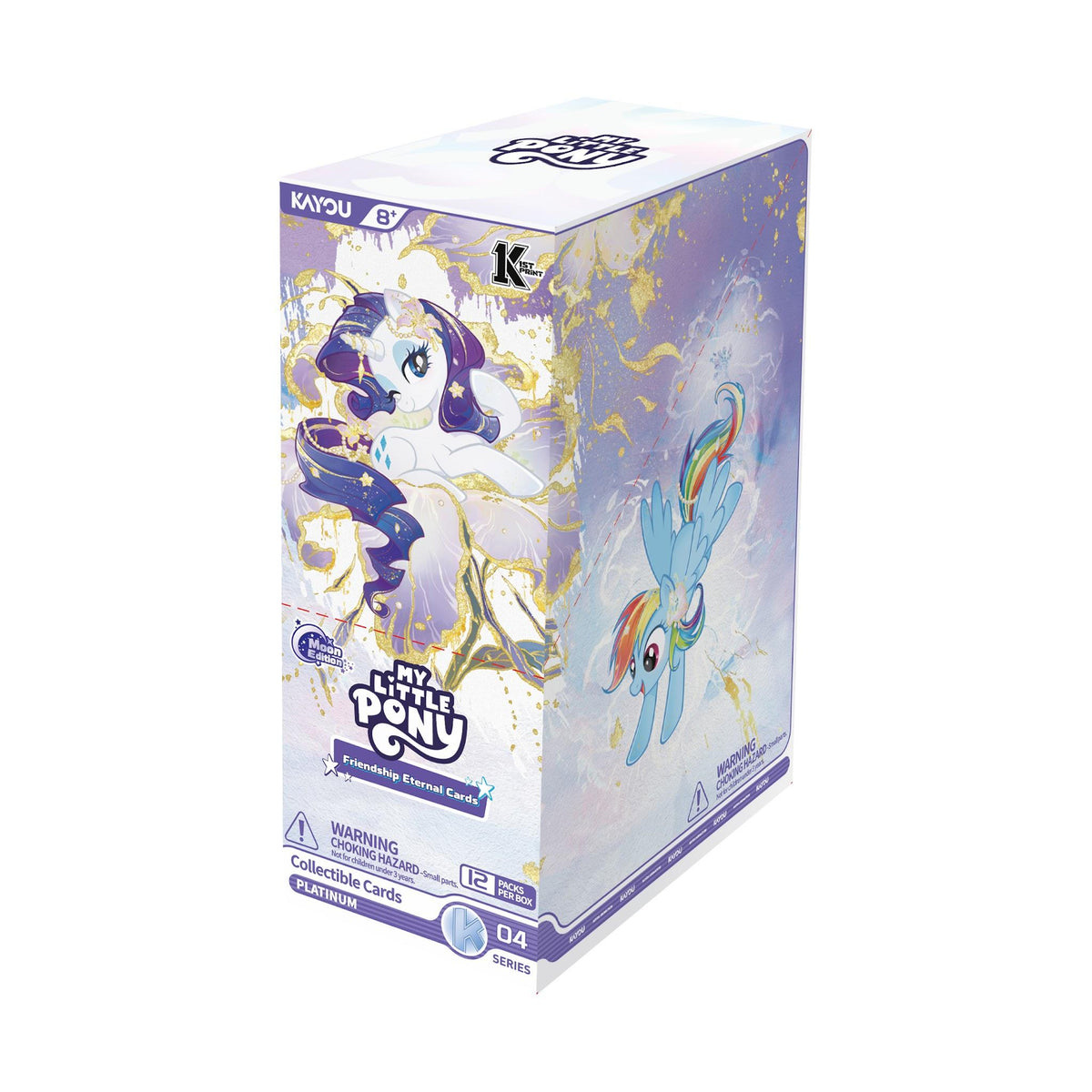 My Little Pony Friendship Eternal Moon Edition 004A-NA Card Display of 12 Packs