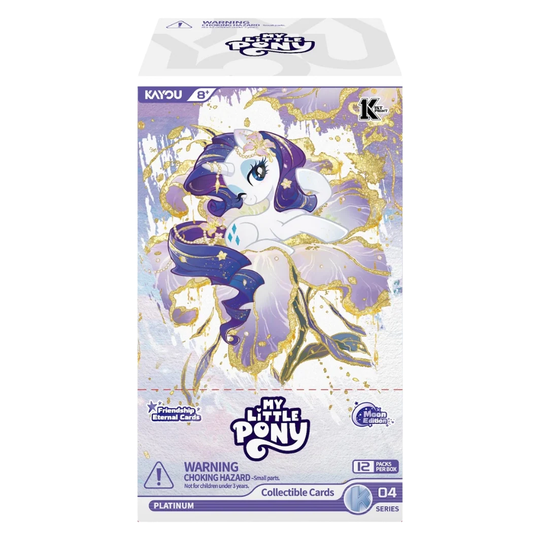 My Little Pony Friendship Eternal Moon Edition 004A-NA Card Display of 12 Packs