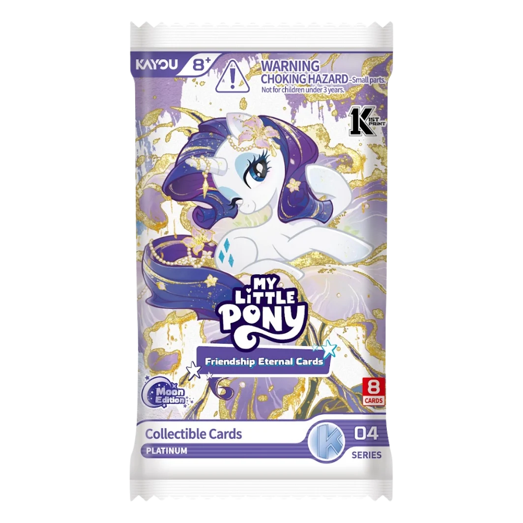 My Little Pony Friendship Eternal Moon Edition 004A-NA Card Display of 12 Packs