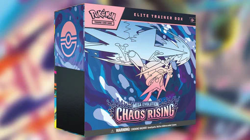 Pokémon TCG: Mega Evolution Chaos Rising Elite Trainer Box (ETB) – Sealed