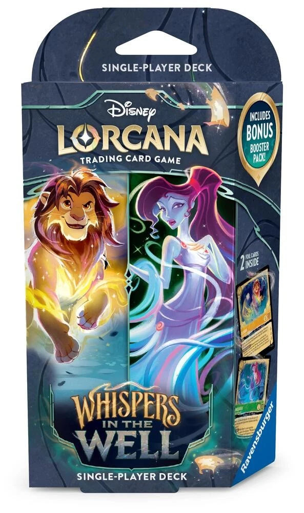 Disney Lorcana Set 10 Whispers in the Well Starter Deck